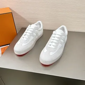 HERMES Мужские комбинированные кеды Boomerang