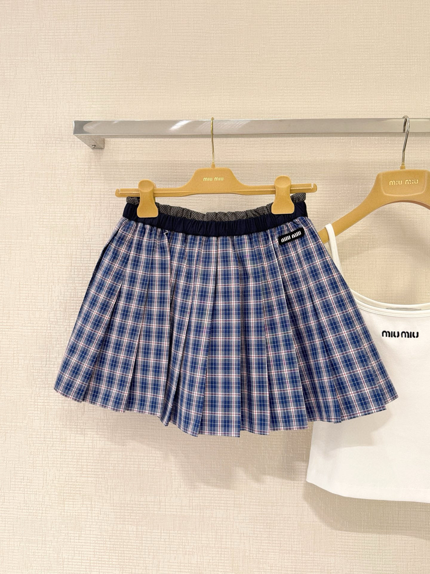 MIU MIU Женская юбка хлопок MIU MIU Женская юбка хлопок