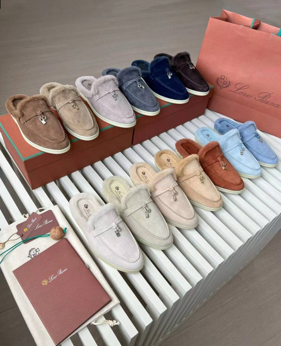  LORO PIANA Женские мокасины Charms Walk