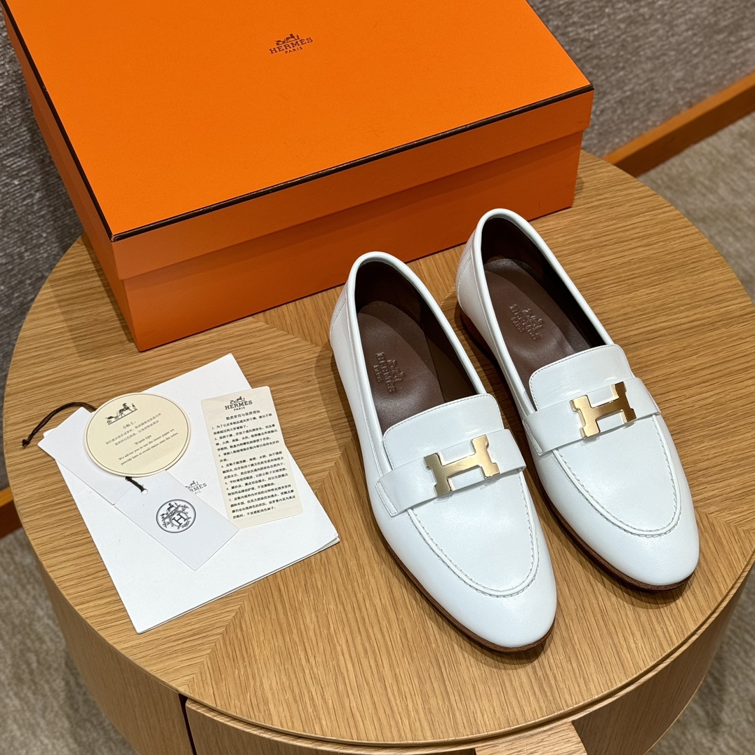 HERMES Женские лоферы Paris  HERMES Женские лоферы Paris