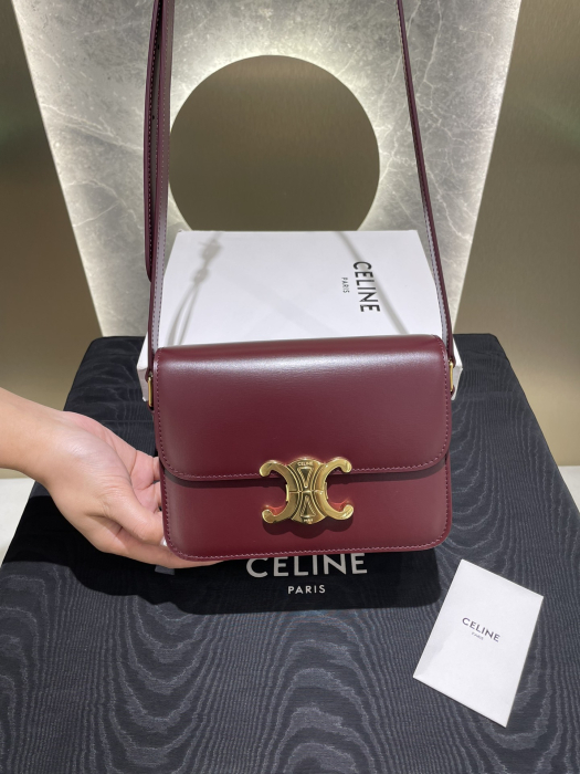  CELINE Женская сумка TEEN TRIOMPHE medium