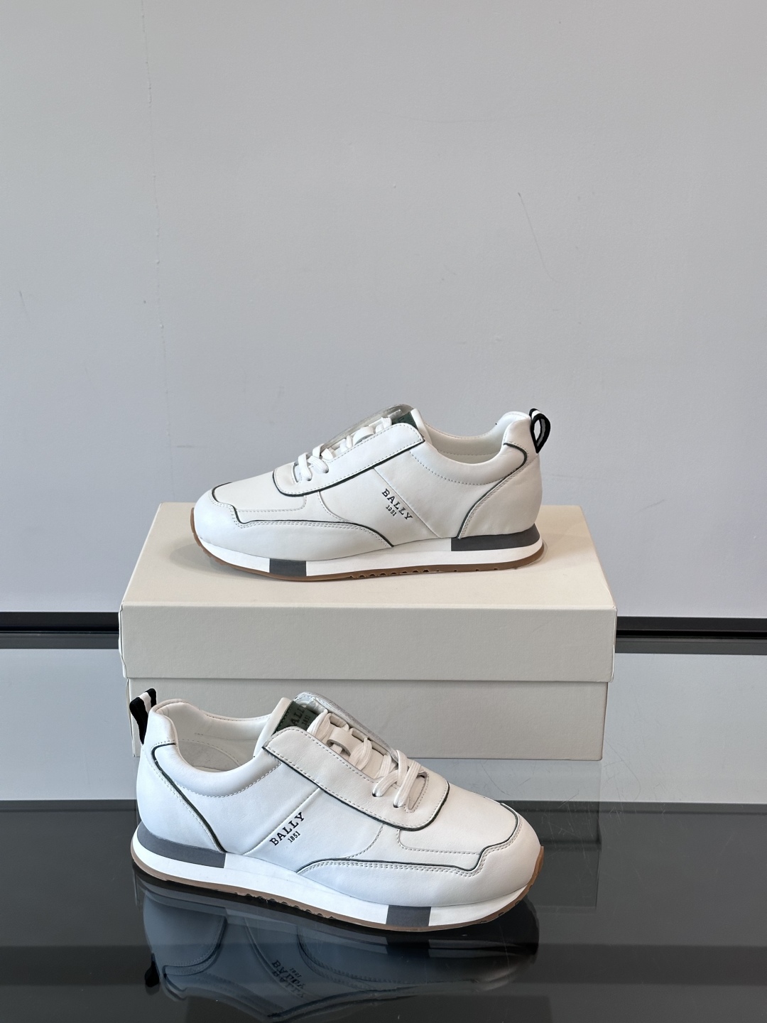 BALLY Мужские кроссовки телячья кожа BALLY Мужские кроссовки телячья кожа