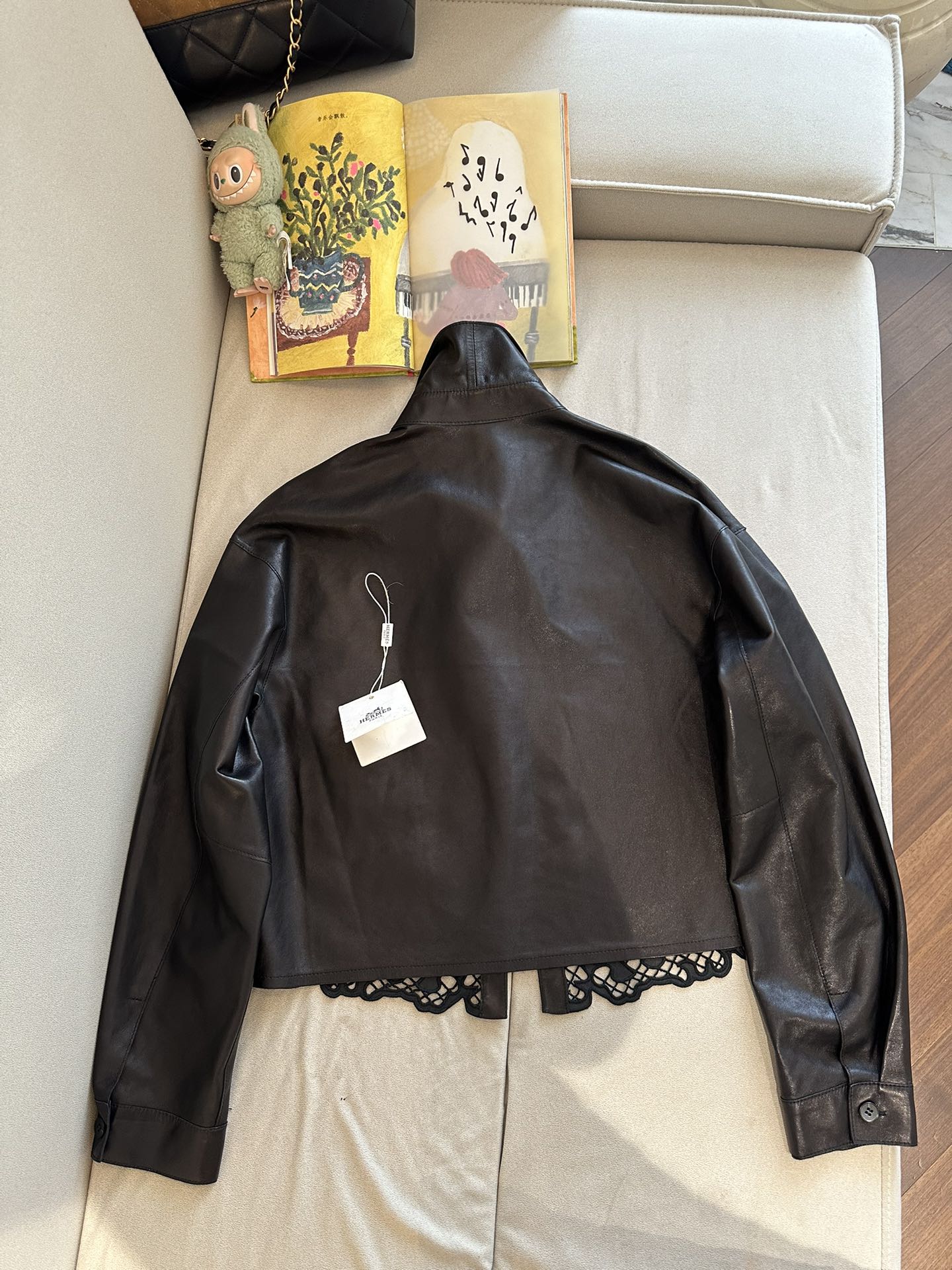 HERMES Женская кожаная куртка HERMES Женская кожаная куртка