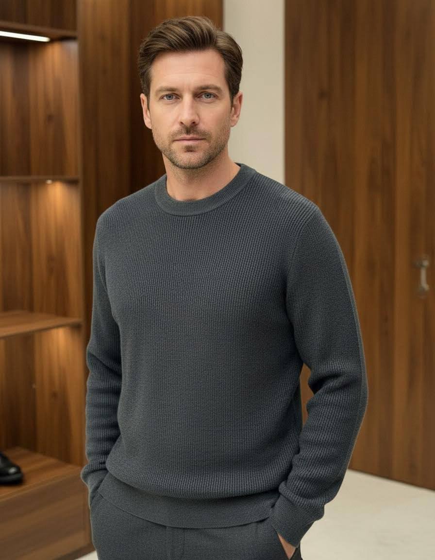 BRIONI Мужской свитер из шерсти и кашемира 