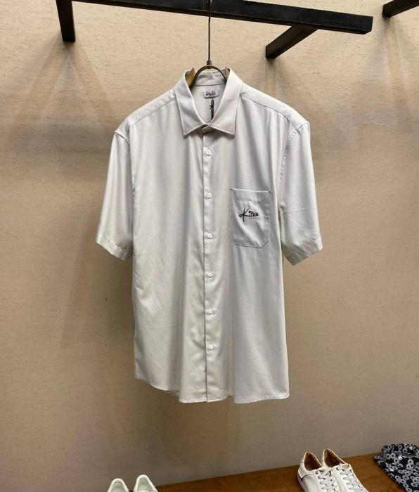 KITON Мужская рубашка хлопок и кашемир