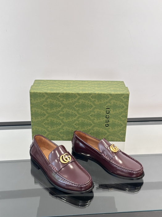 GUCCI Мужские лоферы коровья кожа