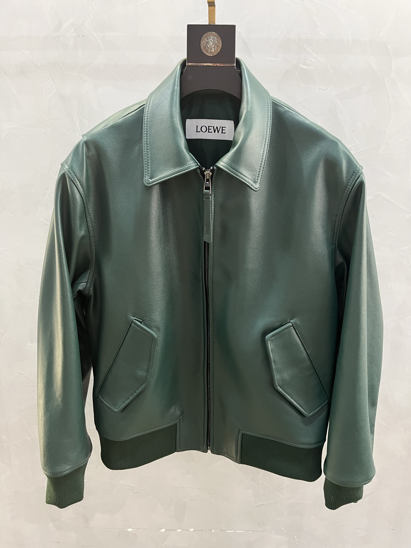 LOEWE Мужская кожаная куртка LOEWE Мужская кожаная куртка