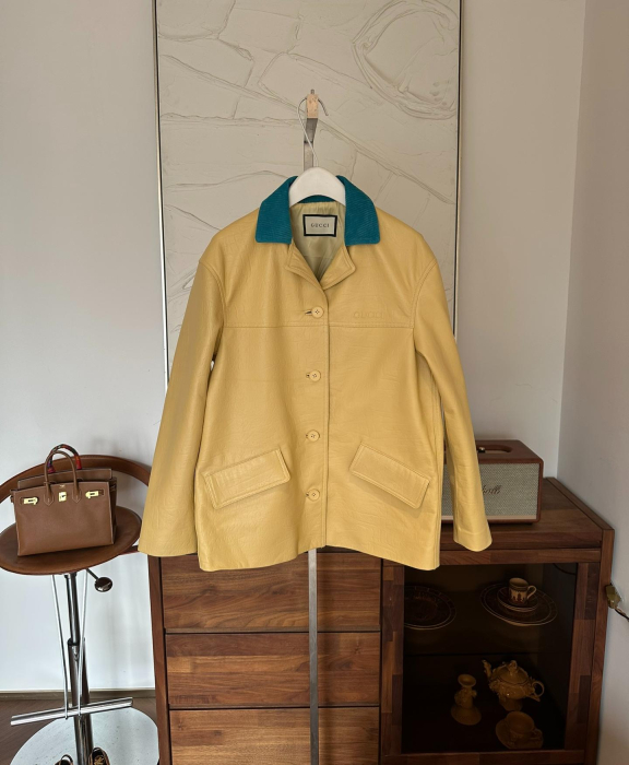 GUCCI Женская кожаная куртка