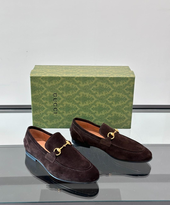 GUCCI Мужские лоферы воловья кожа