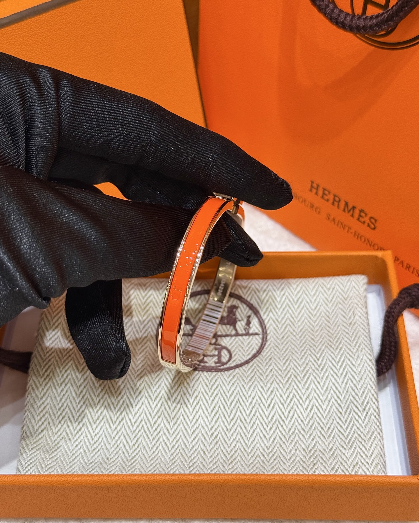 HERMES Браслет Clic H