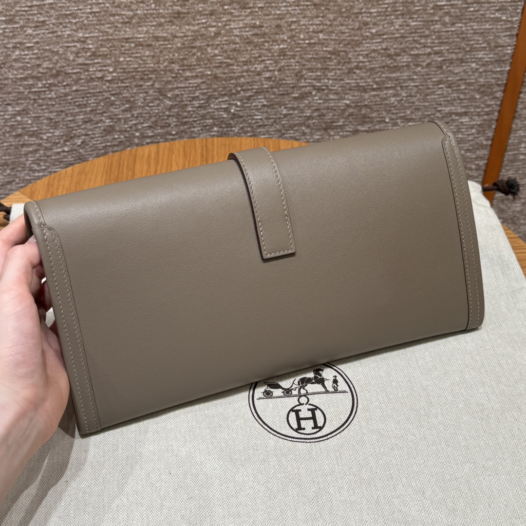 HERMES Женская сумка Jige Elan 29 см 18/Etoupe Swift HERMES Женская сумка Jige Elan 29 см 18/Etoupe Swift