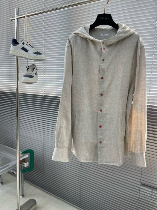 KITON Мужская толстовка из льна