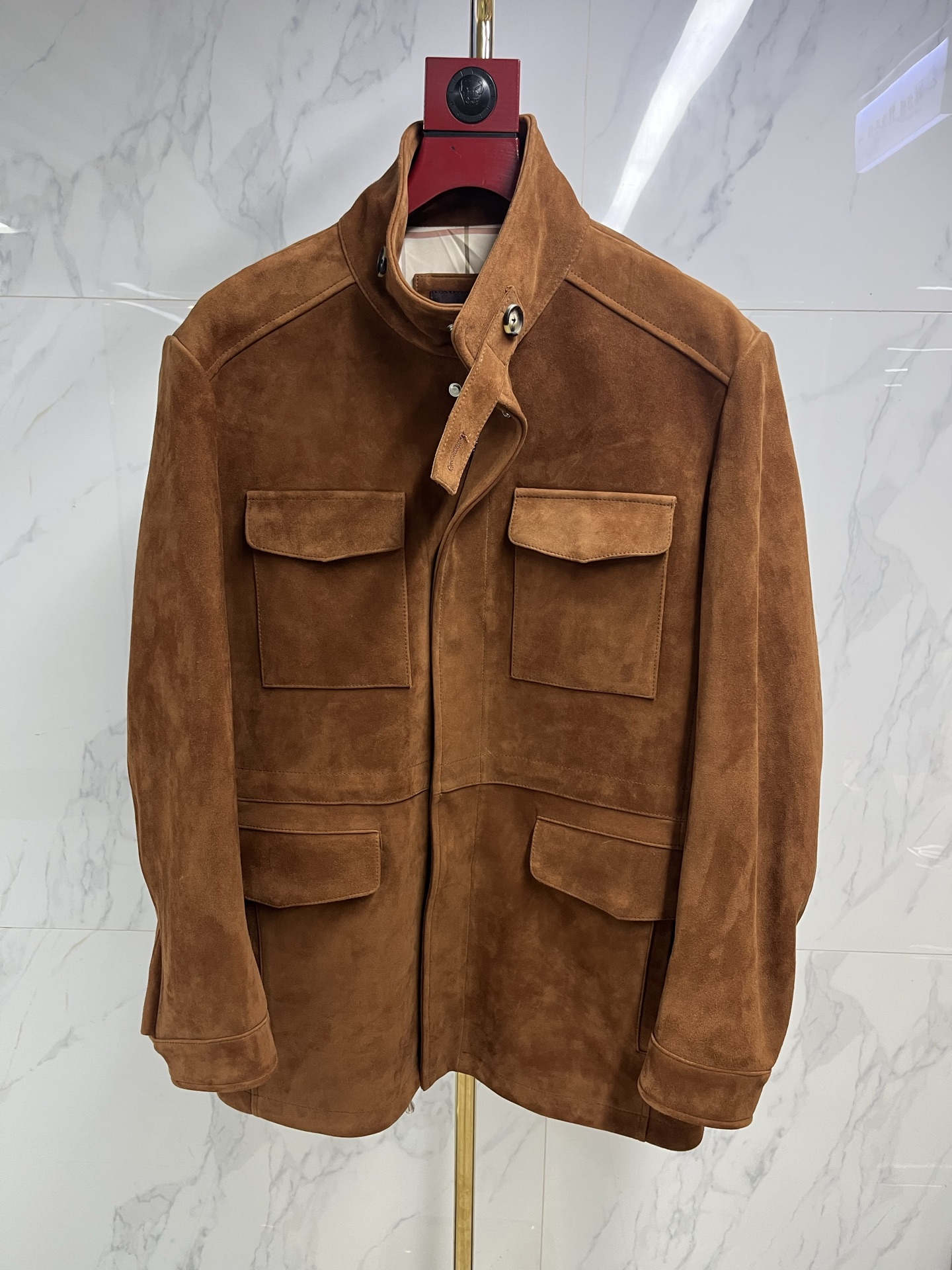 LORO PIANA Мужская кожаная куртка LORO PIANA Мужская кожаная куртка