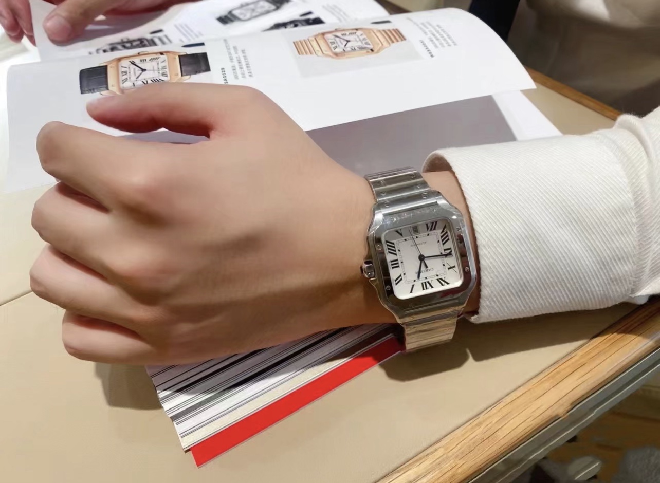 CARTIER Мужские часы Santos WSSA0018 CARTIER Мужские часы Santos WSSA0018