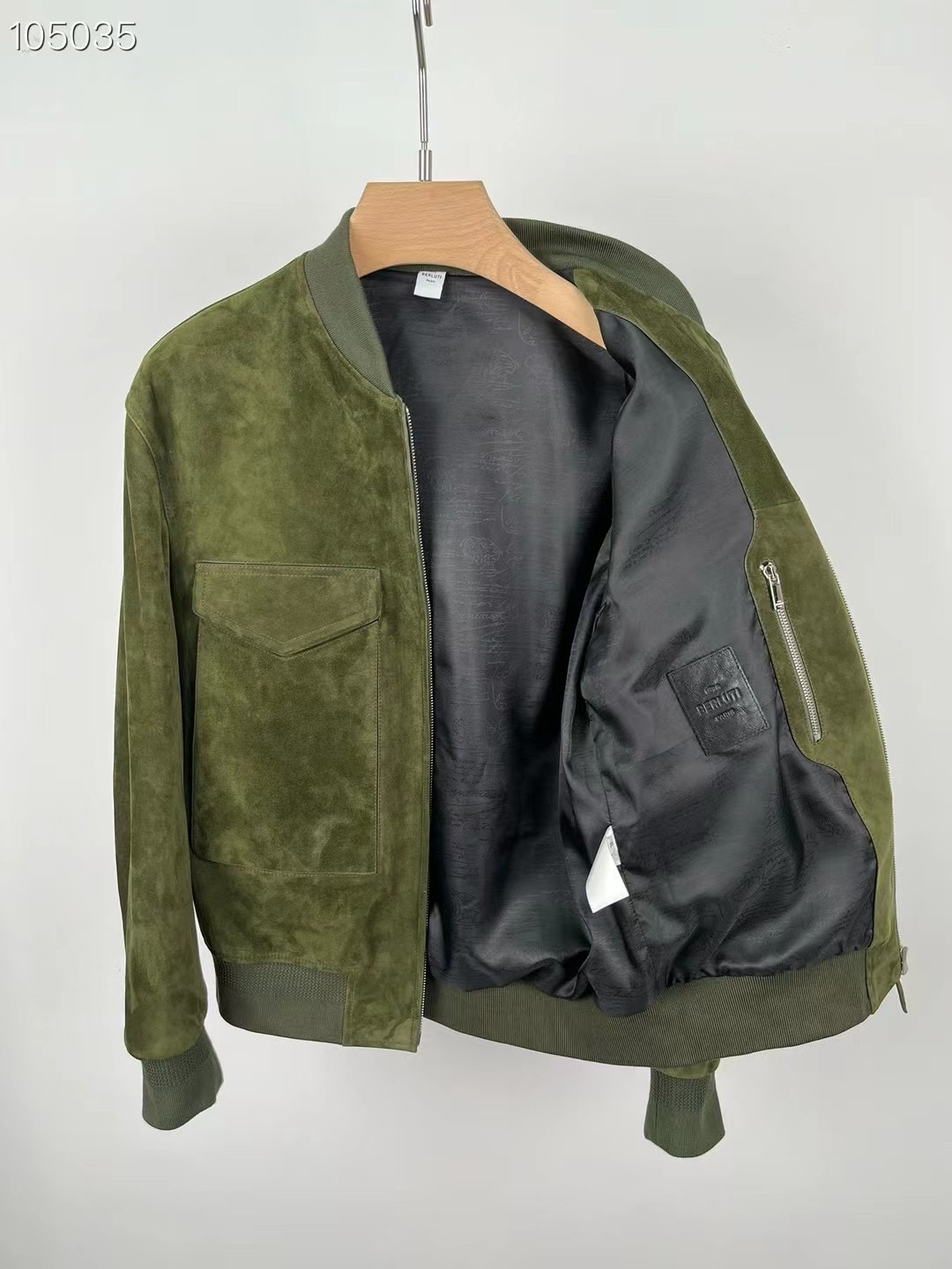 BERLUTI Мужская куртка из замши BERLUTI Мужская куртка из замши