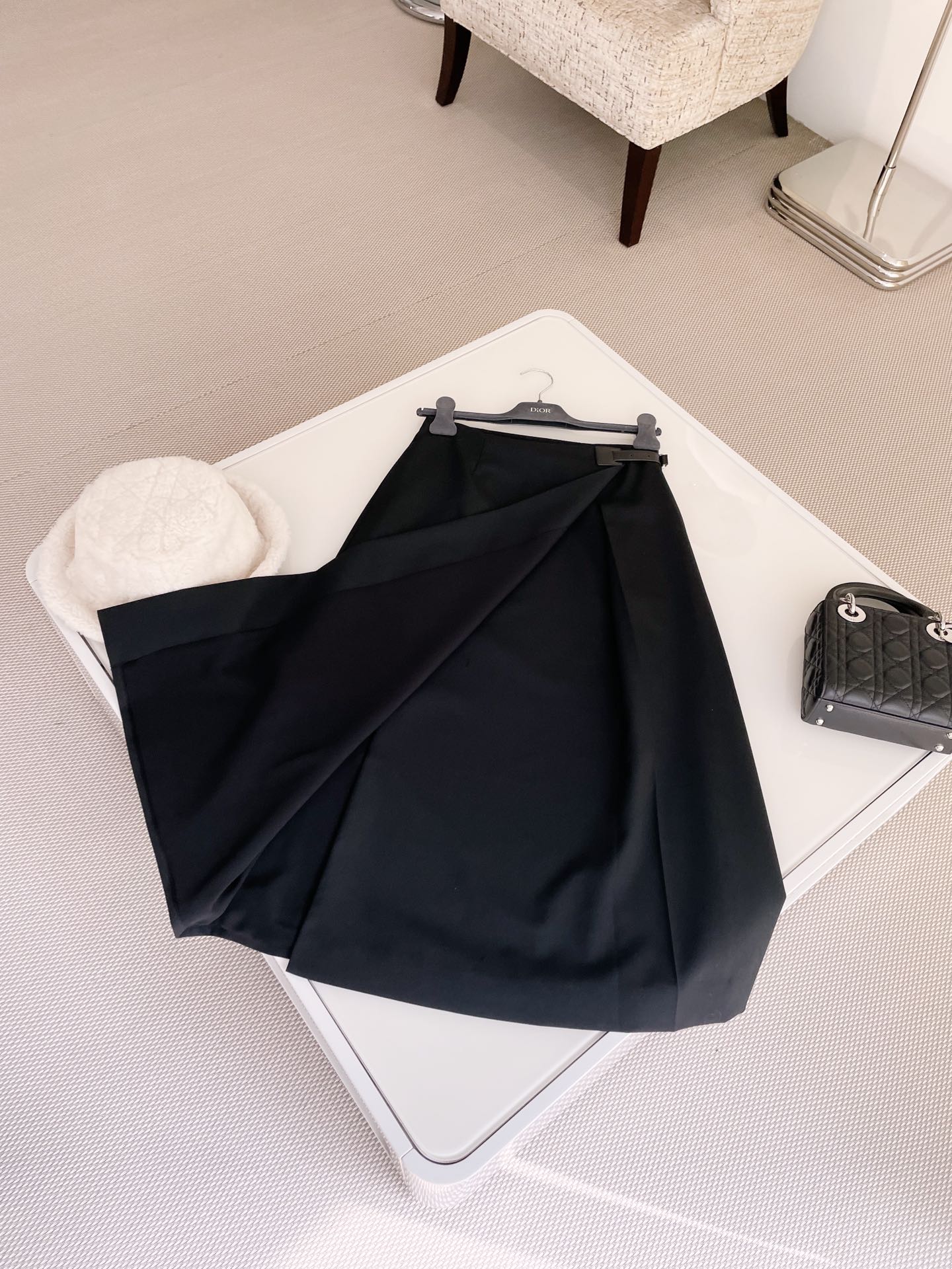 CHRISTIAN DIOR Женская юбка из шерсти и мохера CHRISTIAN DIOR Женская юбка из шерсти и мохера