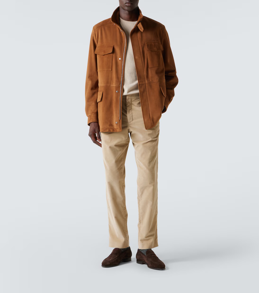 LORO PIANA Мужская кожаная куртка LORO PIANA Мужская кожаная куртка