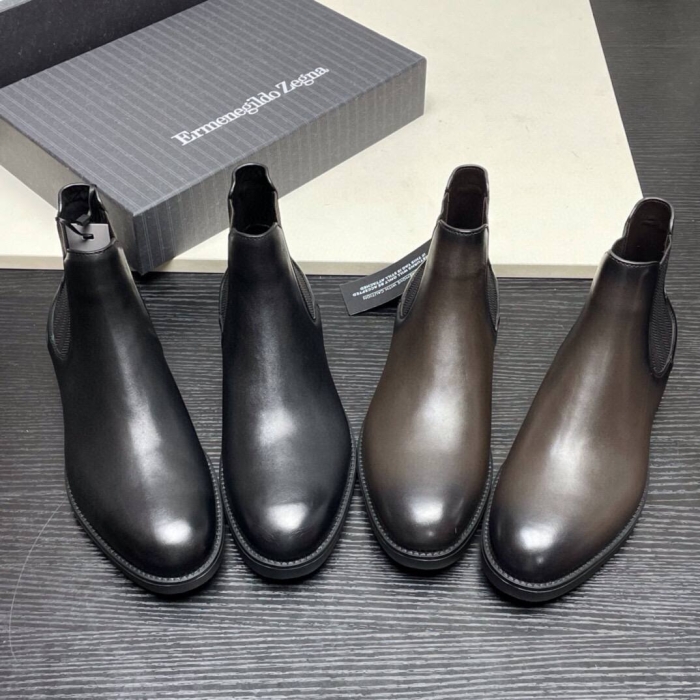 ERMENEGILDO ZEGNA Мужские ботинки Cortina