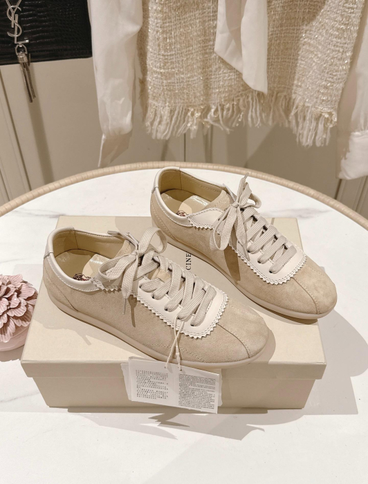 BRUNELLO CUCINELLI Женские кроссовки из коровьей кожи