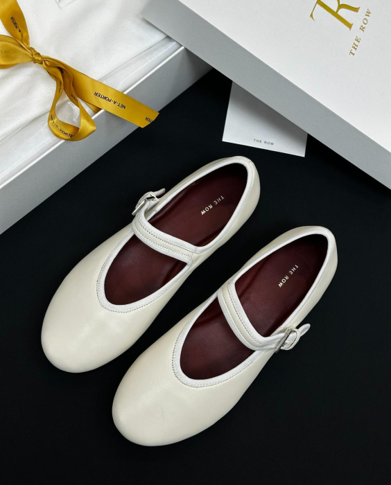 THE ROW Женские балетки овечья кожа