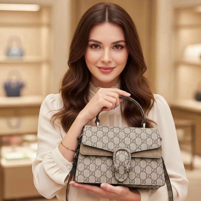 GUCCI Женская сумка Dionysus GG Supreme