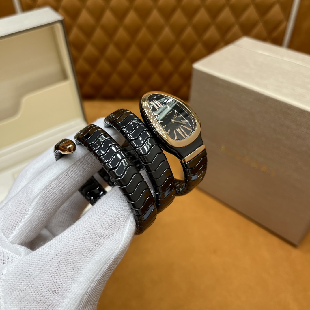 BVLGARI Женские часы Serpenti Spiga 102532 35 мм BVLGARI Женские часы Serpenti Spiga 102532 35 мм