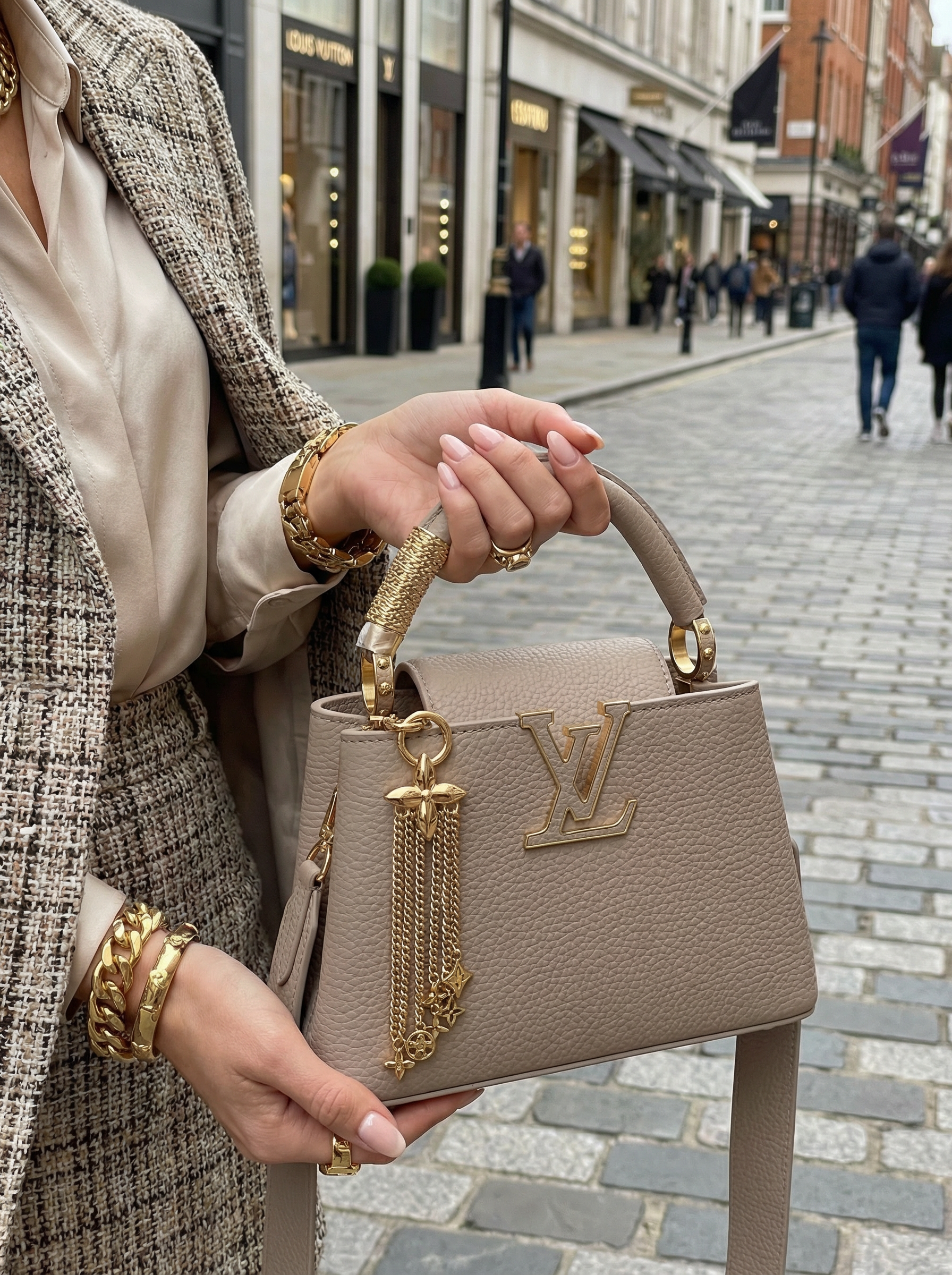 LOUIS VUITTON Женская Сумка Capucines