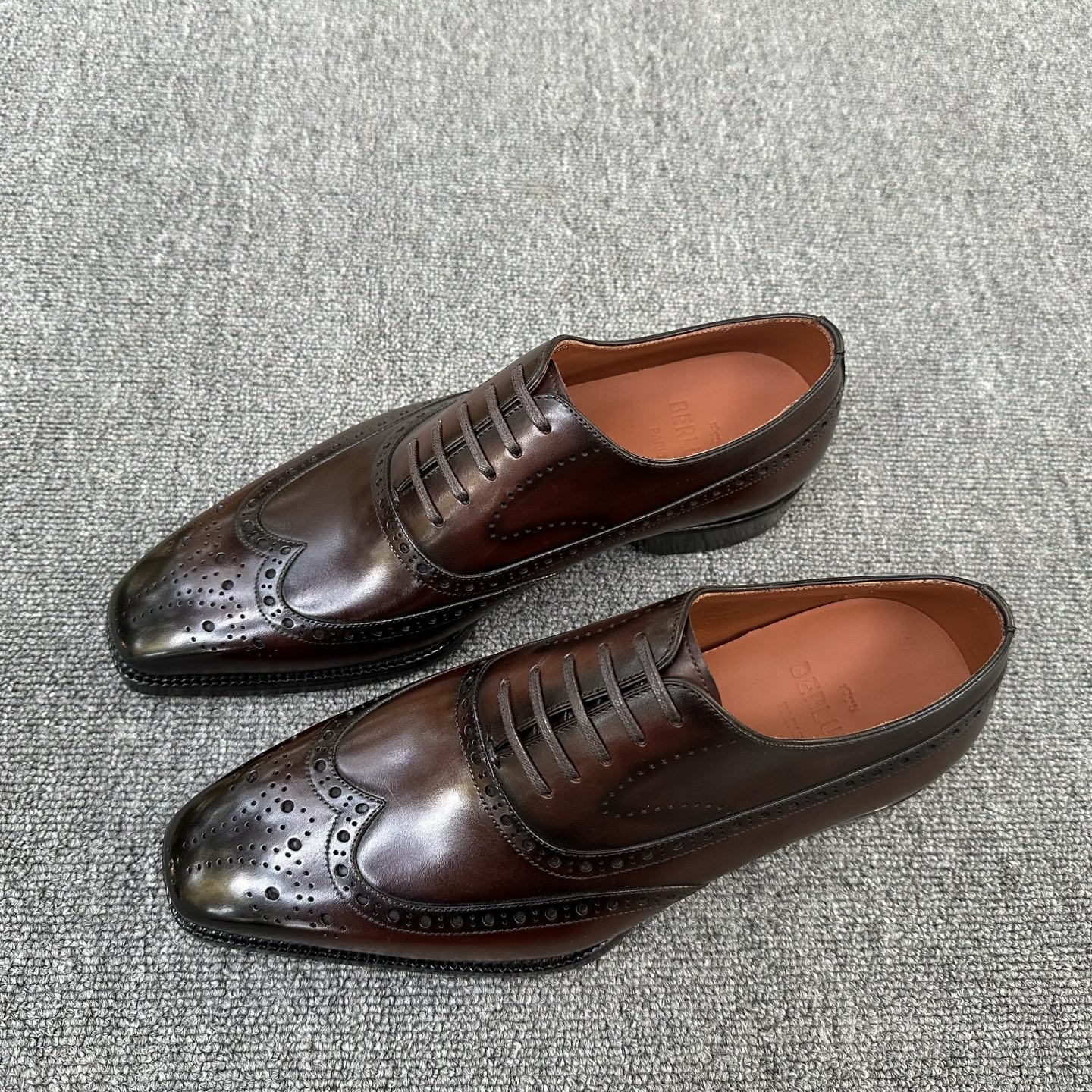 BERLUTI Мужские туфли из телячьей кожи 