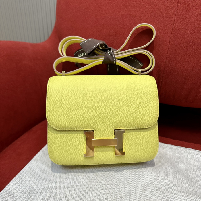 Hermes Женская сумка Constance 19 см 9R Epsom