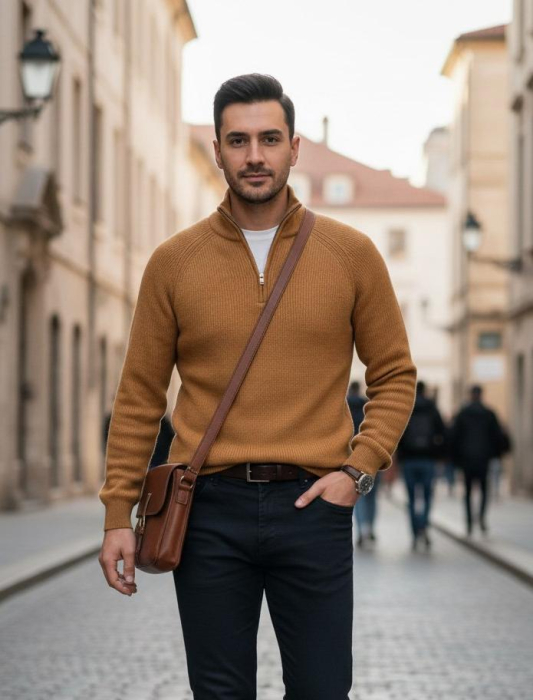 BRUNELLO CUCINELLI Мужской джемпер