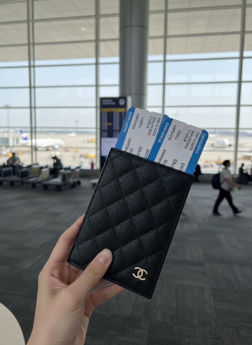 CHANEL Обложка на паспорт CHANEL Обложка на паспорт