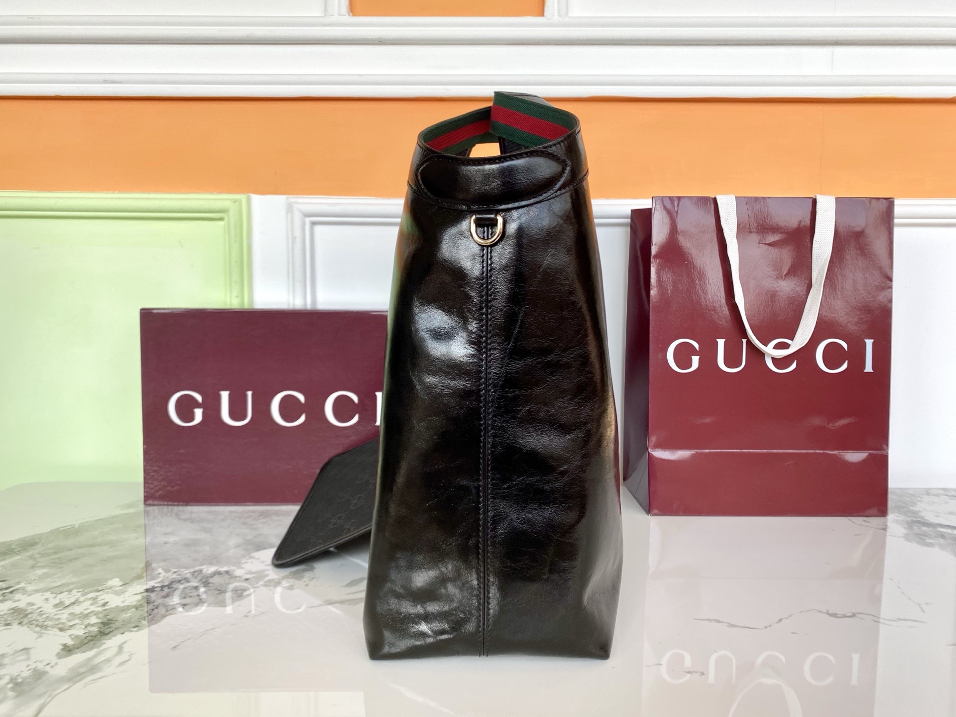 GUCCI Женская сумка Gucci Giglio large tote bag