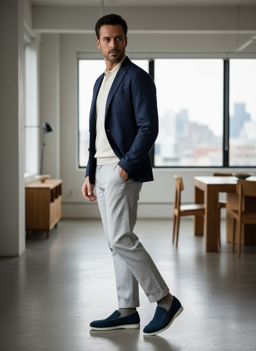 LORO PIANA Мужские лоферы LORO PIANA Мужские лоферы