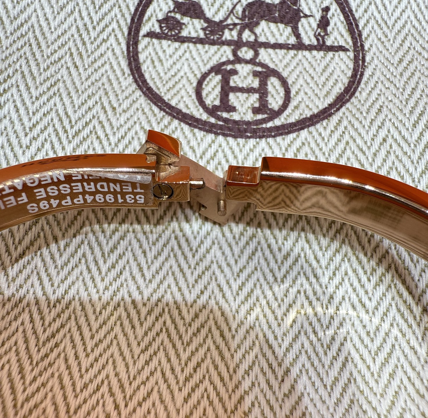 HERMES Браслет Clic H