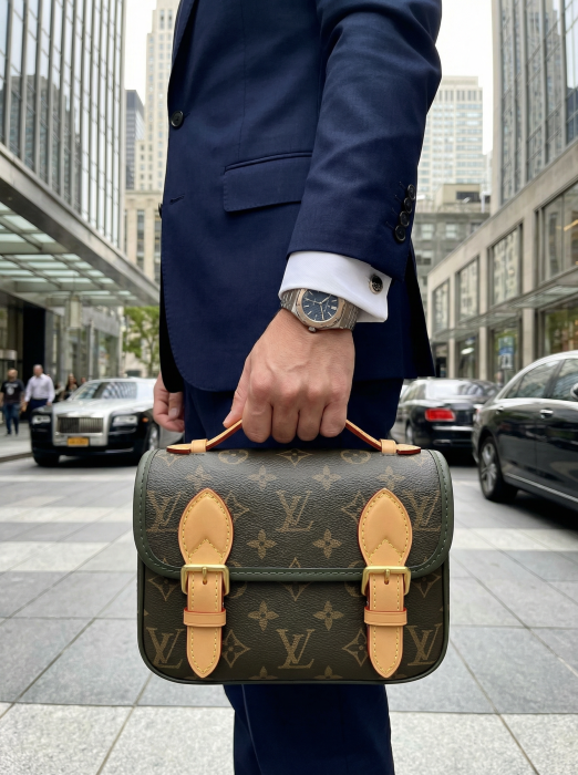 LOUIS VUITTON Мужская Сумка Satchel M26969