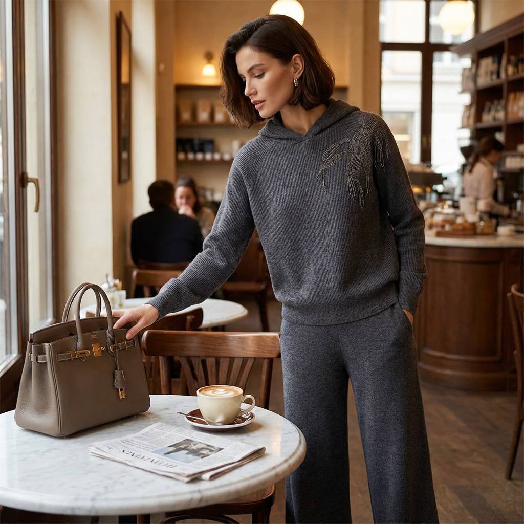 BRUNELLO CUCINELLI Женский костюм из кашемира BRUNELLO CUCINELLI Женский костюм из кашемира