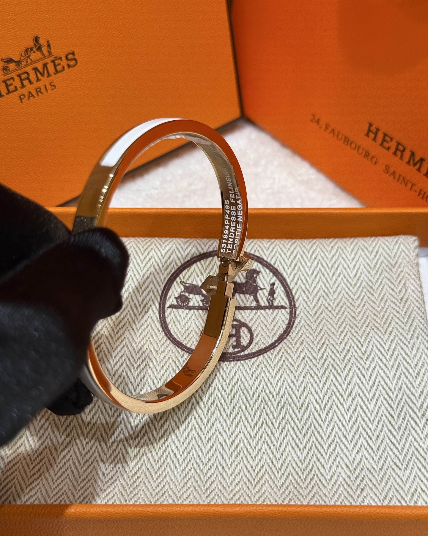 HERMES Браслет Clic H