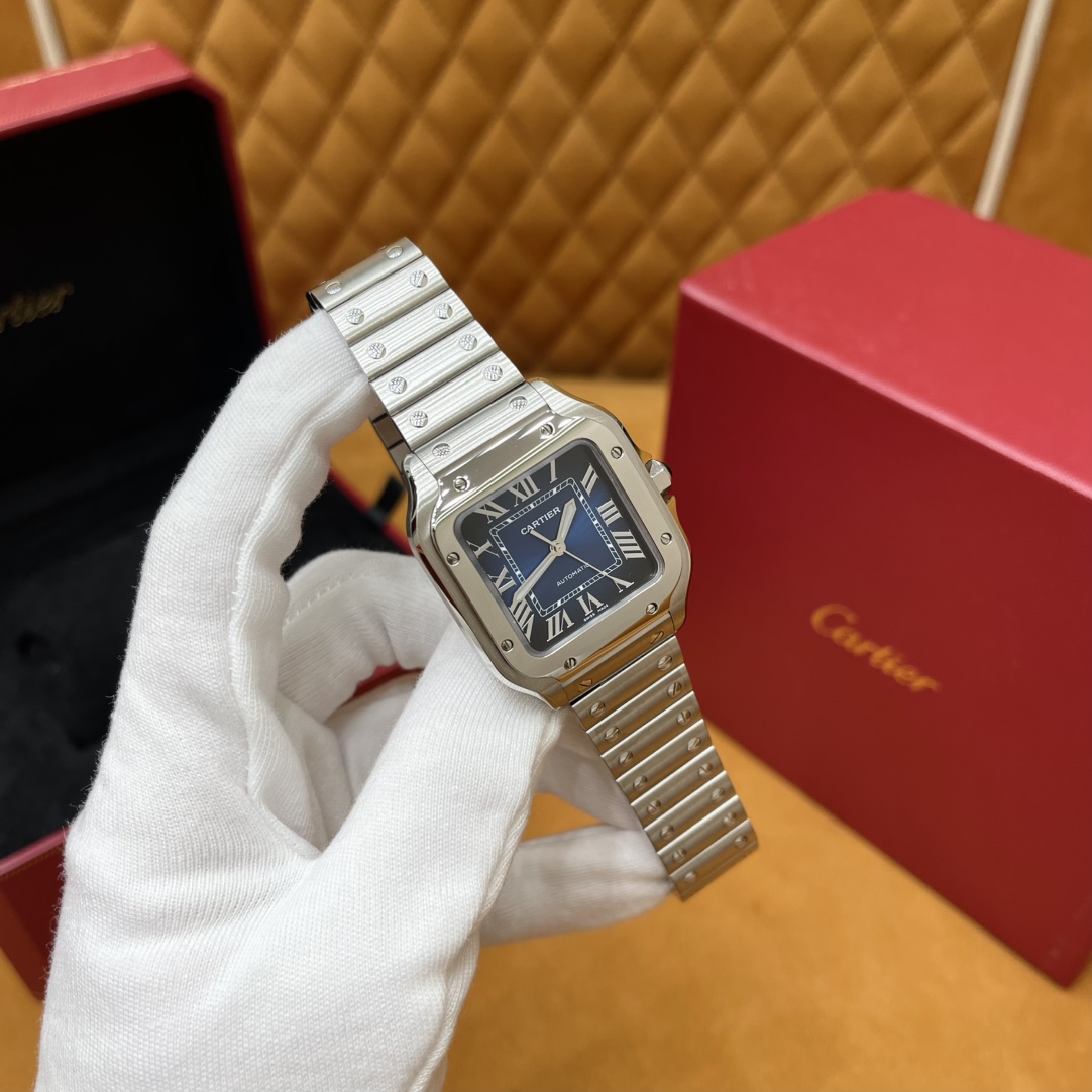 CARTIER Мужские часы Santos WSSA0063 35 мм CARTIER Мужские часы Santos WSSA0063 35 мм