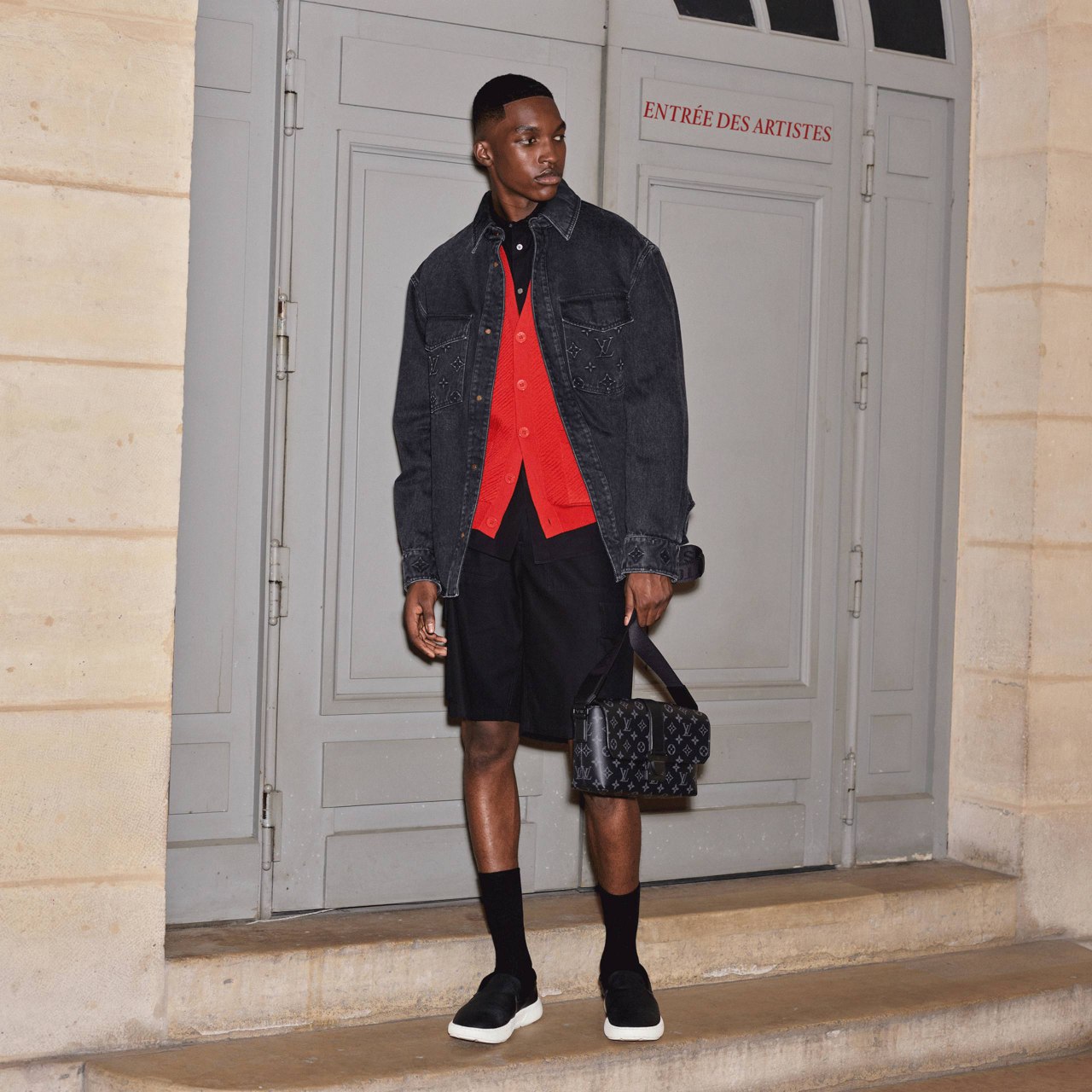 LOUIS VUITTON Мужская сумка S-Cape Messenger M46794 LOUIS VUITTON Мужская сумка S-Cape Messenger M46794