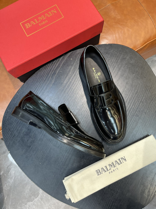 BALMAIN Мужские лоферы из коровьей кожи