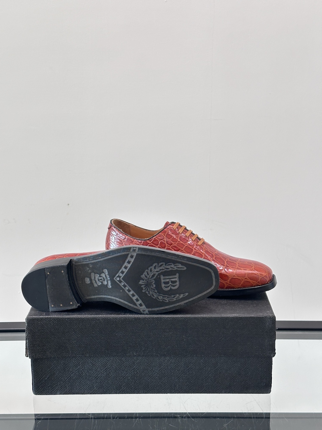 BALMAIN Мужские туфли коровья кожа BALMAIN Мужские туфли коровья кожа