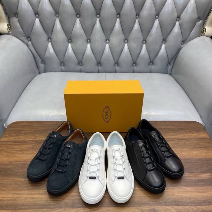 TOD'S Мужские кроссовки из телячьей кожи