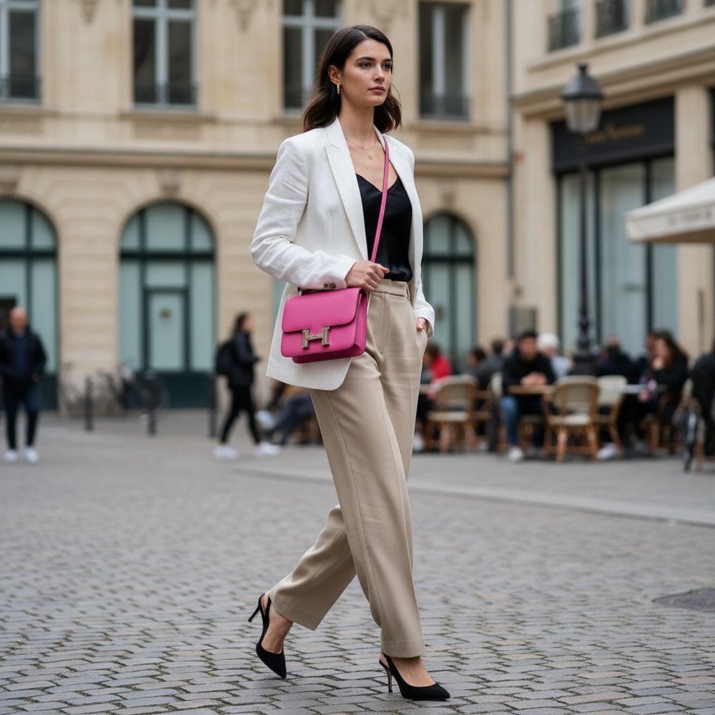 HERMES Женская сумка Constance 24 см E5 Epsom HERMES Женская сумка Constance 24 см E5 Epsom