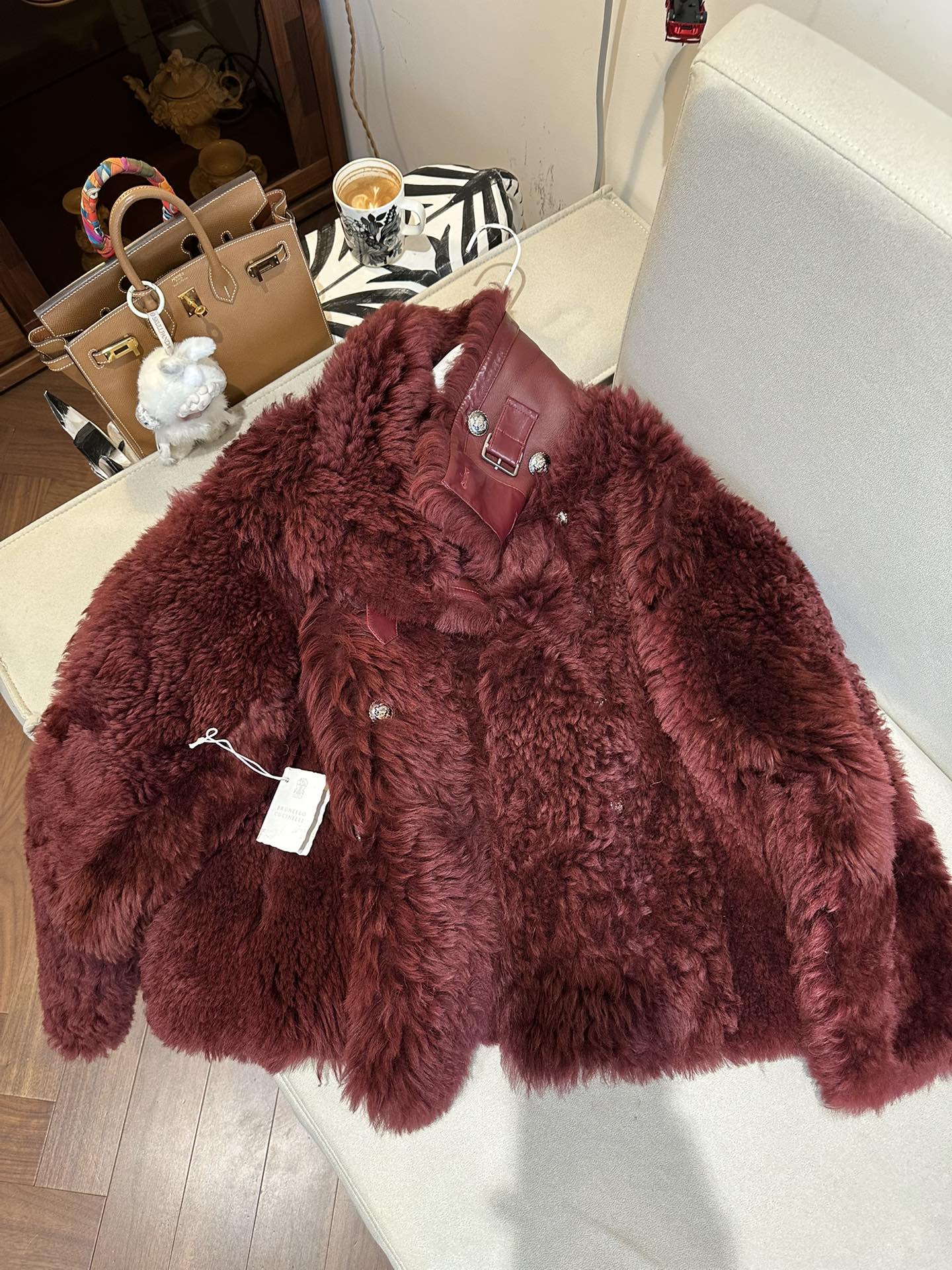 BRUNELLO CUCINELLI Женская шуба BRUNELLO CUCINELLI Женская шуба