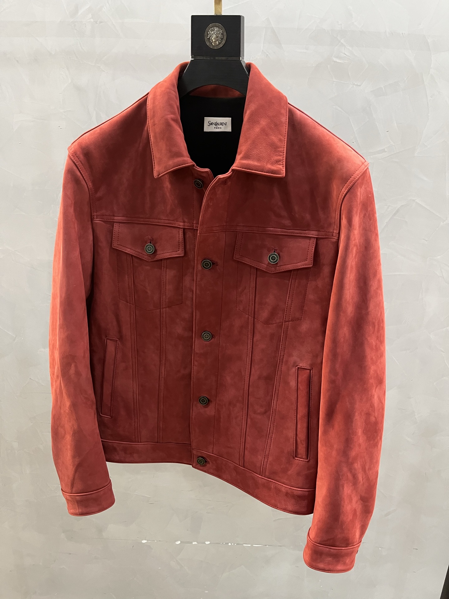 SAINT LAURENT Мужская куртка из замши SAINT LAURENT Мужская куртка из замши