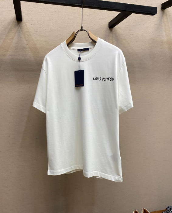 LOUIS VUITTON Мужская футболка хлопок