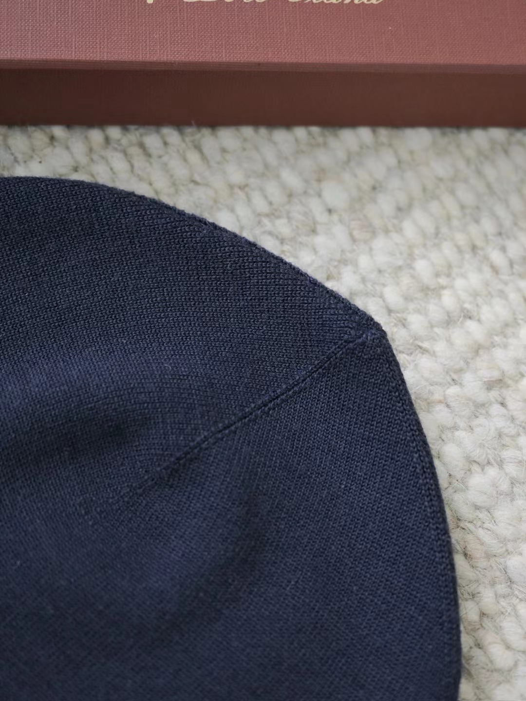 LORO PIANA Мужская шапка-бини из кашемира 