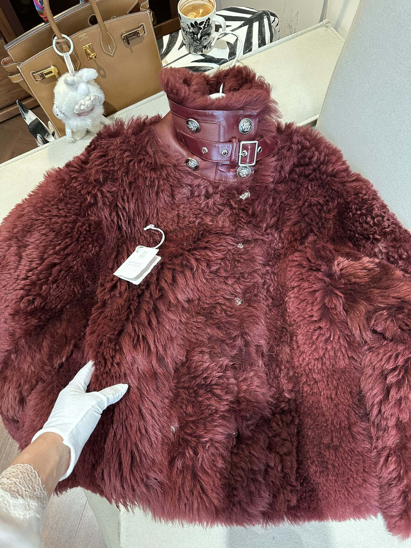 BRUNELLO CUCINELLI Женская шуба BRUNELLO CUCINELLI Женская шуба