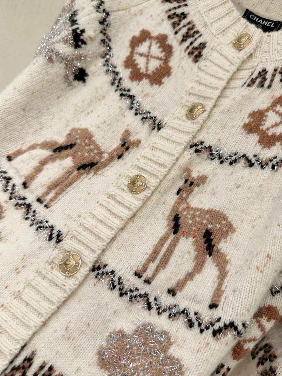 CHANEL Женский кардиган из кашемира CHANEL Женский кардиган из кашемира