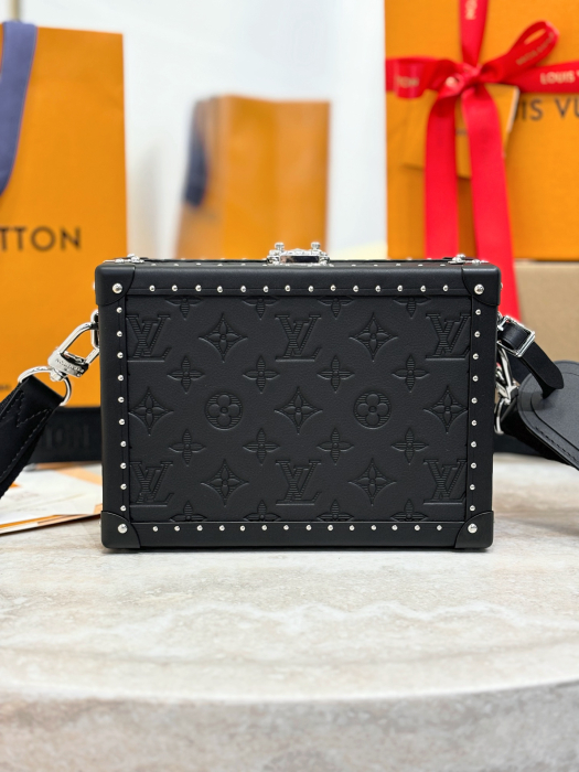 LOUIS VUITTON Мужской клатч сумка Clutch Box M12876